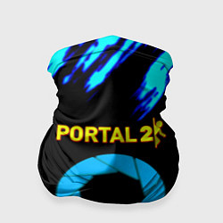 Бандана-труба Portal лёд и пламя, цвет: 3D-принт