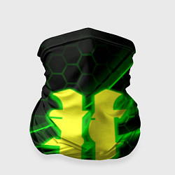 Бандана-труба Starcraft 2 кислотные соты линии, цвет: 3D-принт