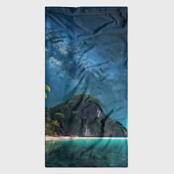 Бандана-труба Island beach, цвет: 3D-принт — фото 2