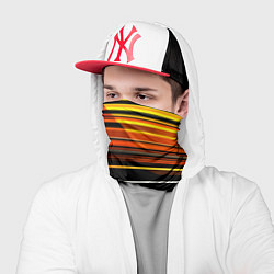 Бандана-труба Разноцветные вертикальные линии, цвет: 3D-принт — фото 2