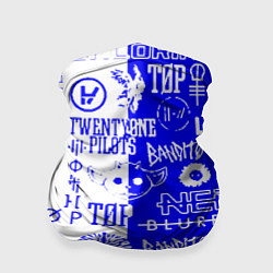 Бандана-труба Twenty one pilots лого, цвет: 3D-принт