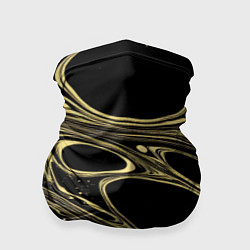 Бандана Разводы в виде кругов и линий - текстура