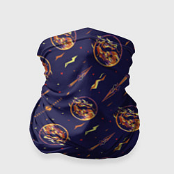 Бандана Mortal Kombat logo pattern
