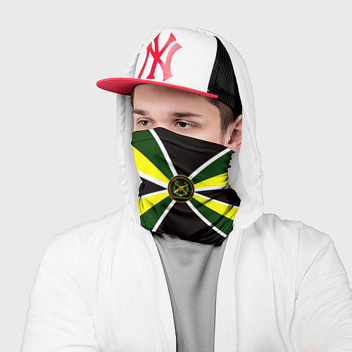 Бандана Мотострелковые войска: шеврон без текста / 3D-принт – фото 2