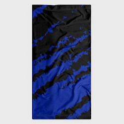 Бандана-труба The color is black and blue, цвет: 3D-принт — фото 2