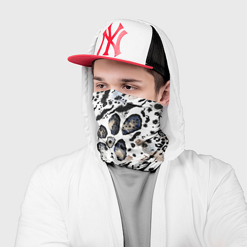 Бандана Пятна леопарда абстрактные / 3D-принт – фото 2