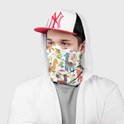 Бандана Ламы паттерн / 3D-принт – фото 2