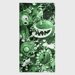 Бандана-труба Растения против зомби в зеленом цвете, цвет: 3D-принт — фото 2