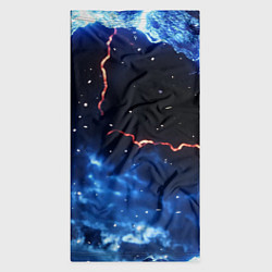 Бандана-труба Звезды и молнии в разломе плит, цвет: 3D-принт — фото 2