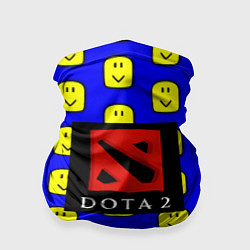 Бандана-труба Dota smile pattern, цвет: 3D-принт