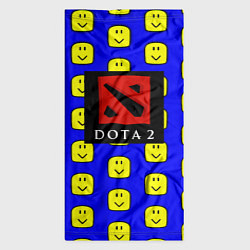 Бандана-труба Dota smile pattern, цвет: 3D-принт — фото 2