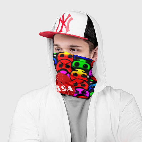 Бандана NASA smile / 3D-принт – фото 2
