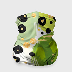 Бандана Зеленый анималистичный паттерн