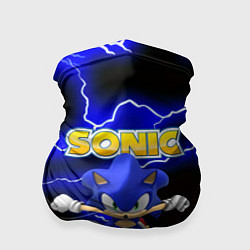 Бандана-труба Sonic storm electro, цвет: 3D-принт