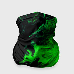 Бандана Color green black