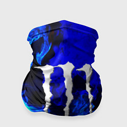 Бандана Monster energy синий дым