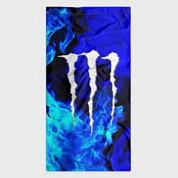 Бандана-труба Monster energy синий дым, цвет: 3D-принт — фото 2