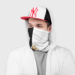 Бандана-труба Наутилус Помпилиус крылья, цвет: 3D-принт — фото 2