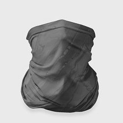 Бандана-труба Серая текстура каменная мрамор, цвет: 3D-принт