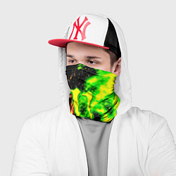Бандана-труба Monster energy кислотный стиль, цвет: 3D-принт — фото 2
