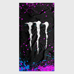 Бандана-труба Monster energy неоновый всплеск, цвет: 3D-принт — фото 2