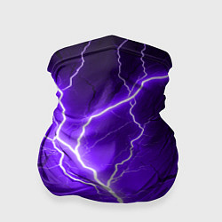 Бандана-труба Color purple black, цвет: 3D-принт