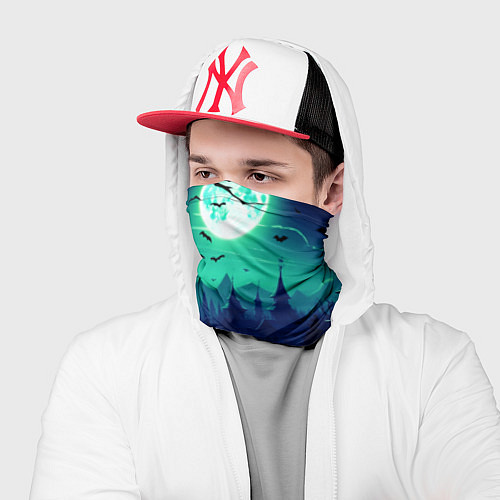 Бандана Day of the Dead - Хэллоуин / 3D-принт – фото 2