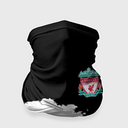 Бандана-труба Liverpool черно белый, цвет: 3D-принт