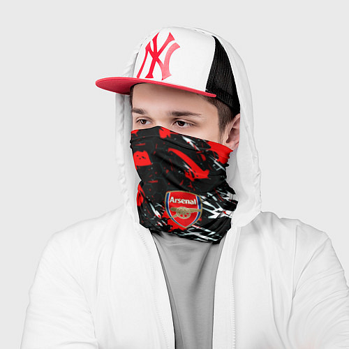 Бандана Arsenal краски текстура / 3D-принт – фото 2