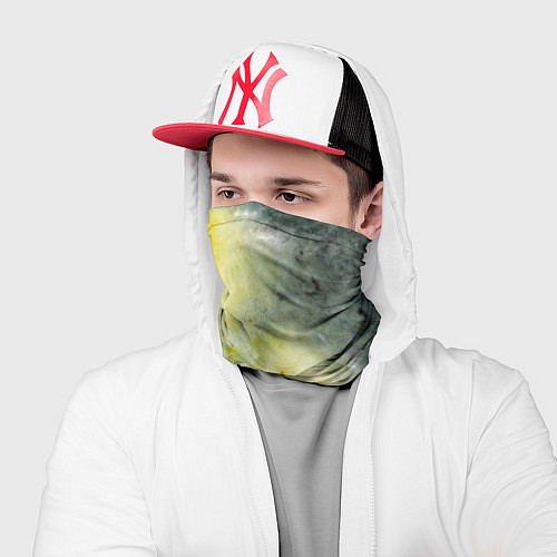 Бандана Две горящие свечи в темноте / 3D-принт – фото 2