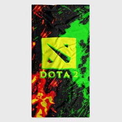 Бандана-труба Dota 2 кислотные краски, цвет: 3D-принт — фото 2