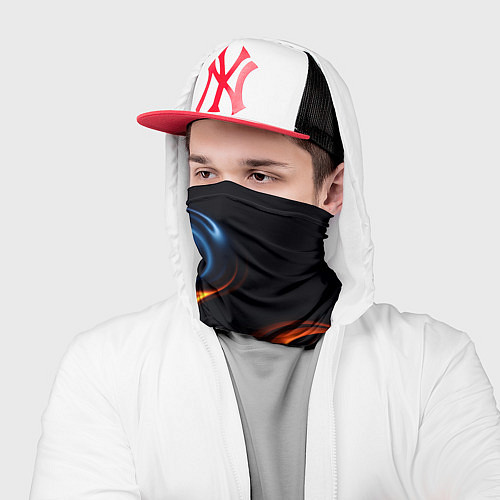 Бандана The color is fire orange / 3D-принт – фото 2