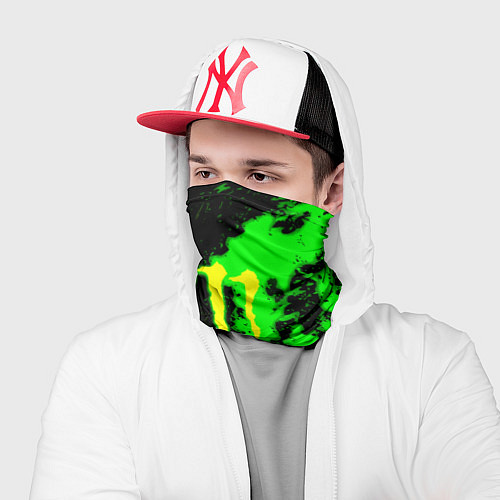 Бандана Monster energy кислотные краски / 3D-принт – фото 2