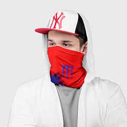 Бандана-труба Monster energy краски штрихи, цвет: 3D-принт — фото 2