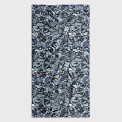 Бандана-труба Серо-голубой мелкий камень текстура, цвет: 3D-принт — фото 2