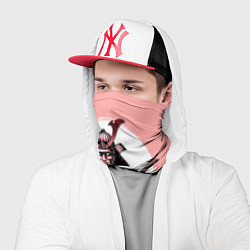 Бандана-труба Древний самурай, цвет: 3D-принт — фото 2