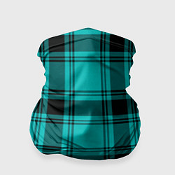 Бандана-труба Checkered blue, цвет: 3D-принт