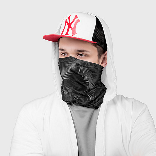 Бандана Palm black and white / 3D-принт – фото 2