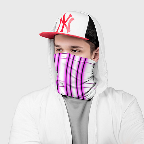 Бандана Neon pink / 3D-принт – фото 2