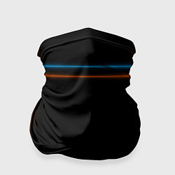 Бандана Neon black red blue