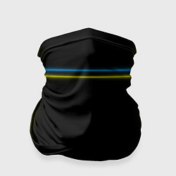 Бандана Neon yellow blue