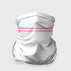 Бандана Neon white orange pink
