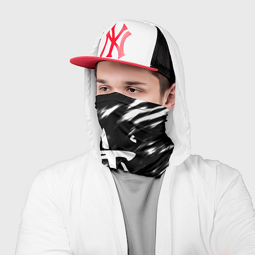 Бандана Doom штрихи красок / 3D-принт – фото 2