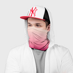 Бандана-труба Градиент transcendent pink омбре, цвет: 3D-принт — фото 2