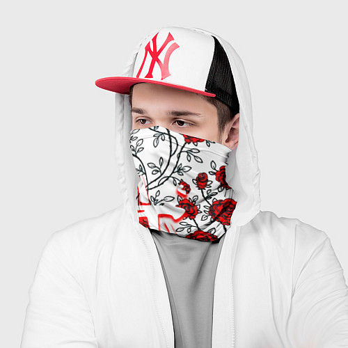 Бандана Doom розы / 3D-принт – фото 2