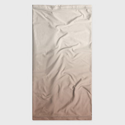 Бандана-труба Градиент песочный, цвет: 3D-принт — фото 2