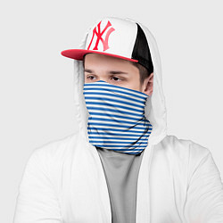 Бандана-труба Тельняшка десантника с полосами, цвет: 3D-принт — фото 2