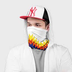 Бандана-труба Олдскульный паттерн, цвет: 3D-принт — фото 2