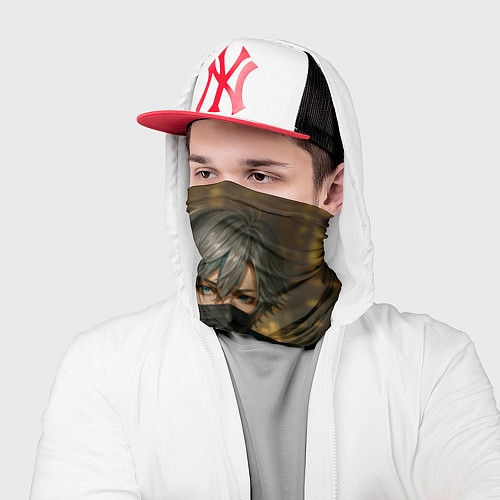 Бандана Красивый парень в маске / 3D-принт – фото 2
