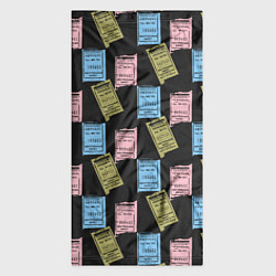 Бандана-труба Советские билеты транспорта, цвет: 3D-принт — фото 2